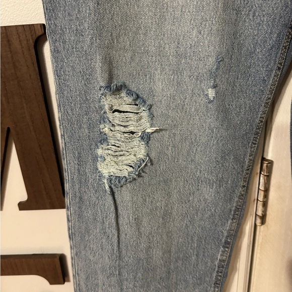 Wild Fable High Rise Curvy Straight Jeans Medium Wash 8, 32 inseam, NWT - Picture 4 of 9